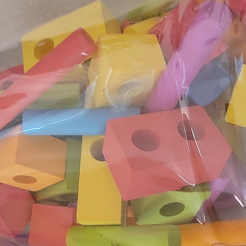 Foam Building Blocks Set - Multicolor - Picture 5 of 6